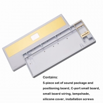 80 Layout Installation Package Aluminum Alloy Case for Mechanical / Magnetic Keyboard Wooting 80